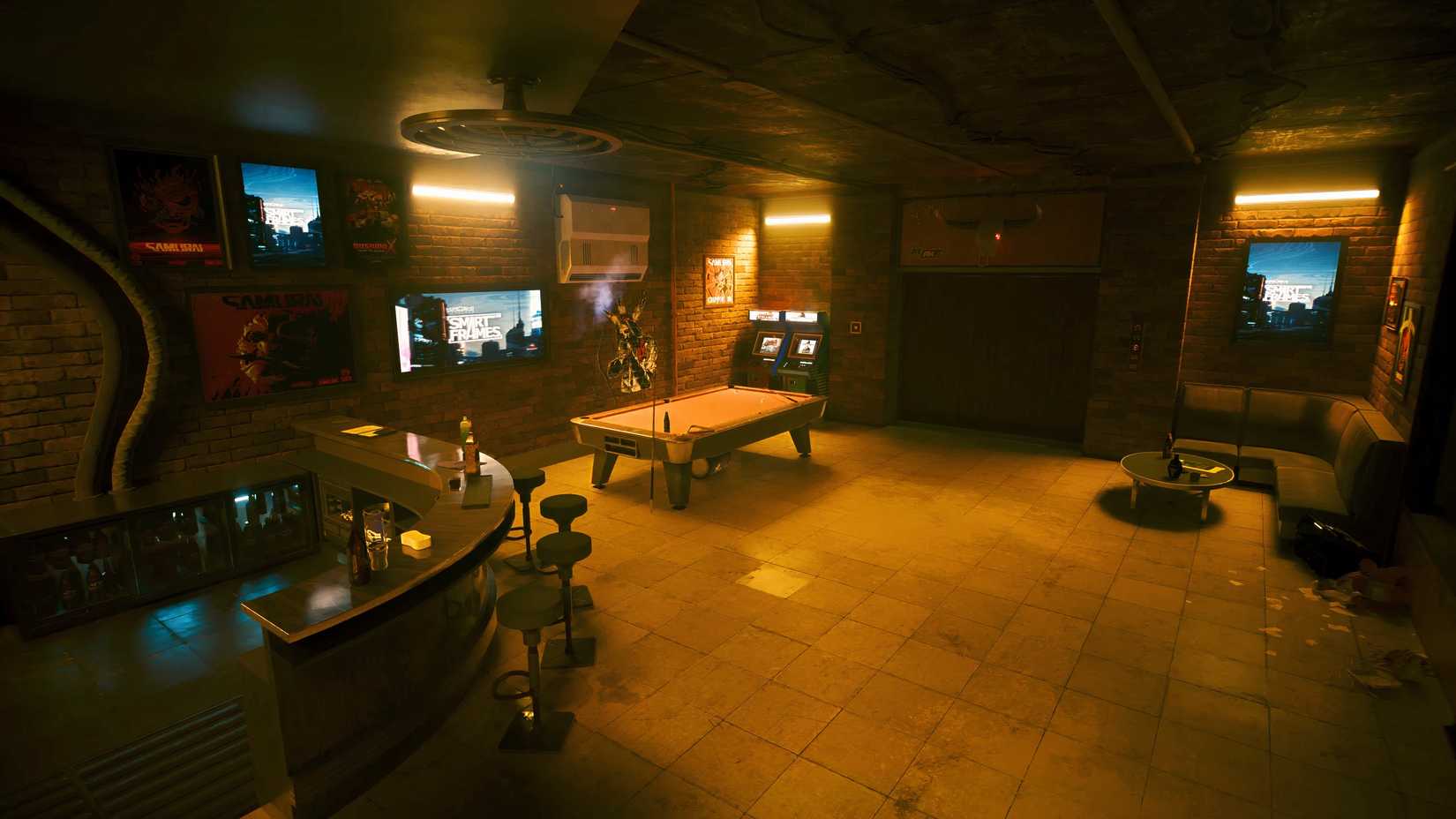 Image shows a modded Cyberpunk 2077