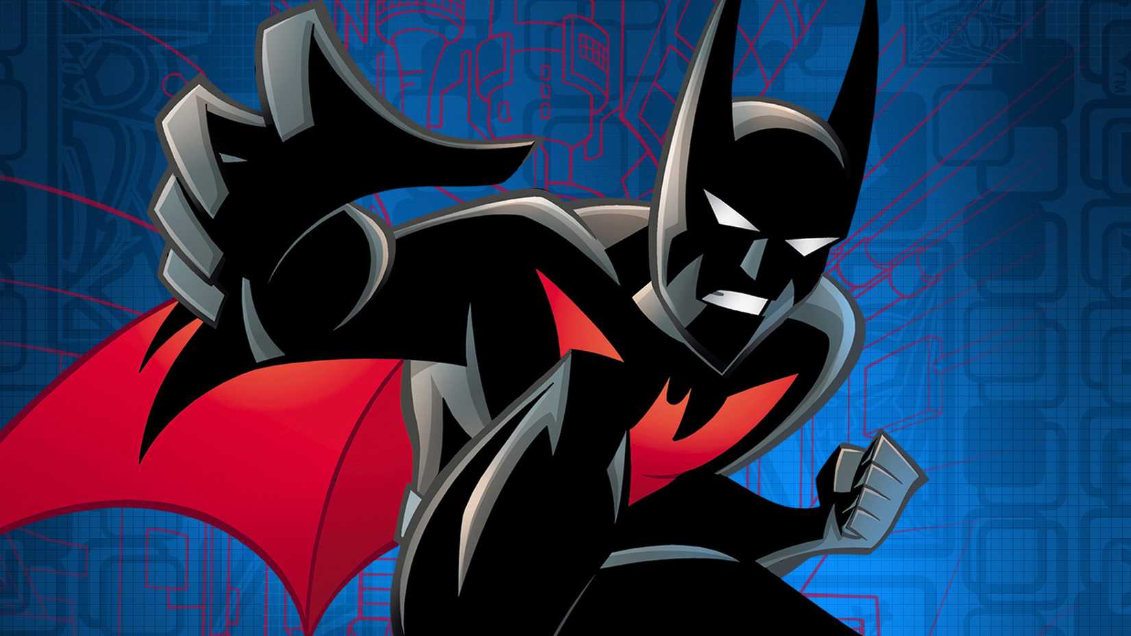 Terry McGinnis in seinem Superanzug als Batman Beyond.