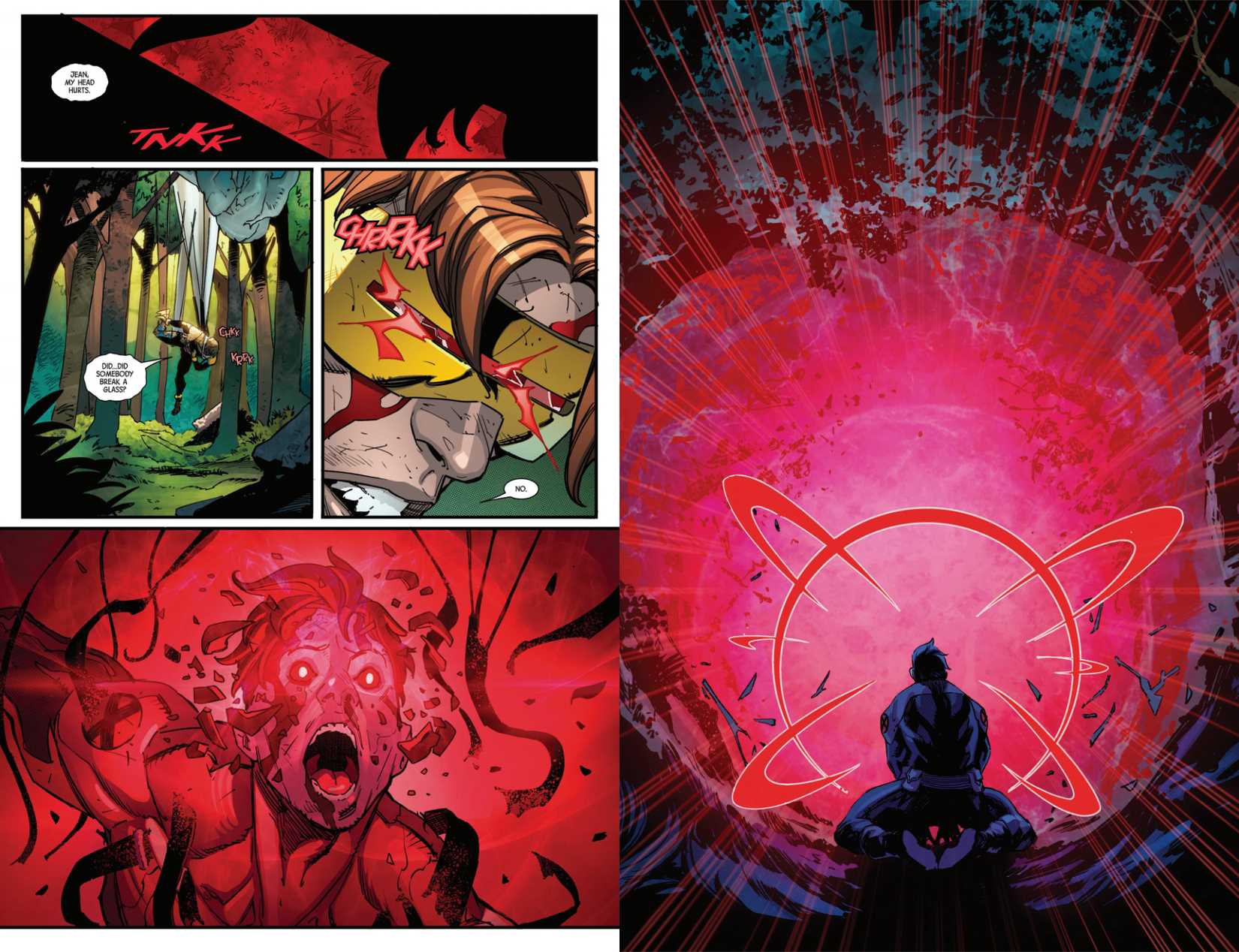 Cyclops-Visier in Cyclops #1 zerstört