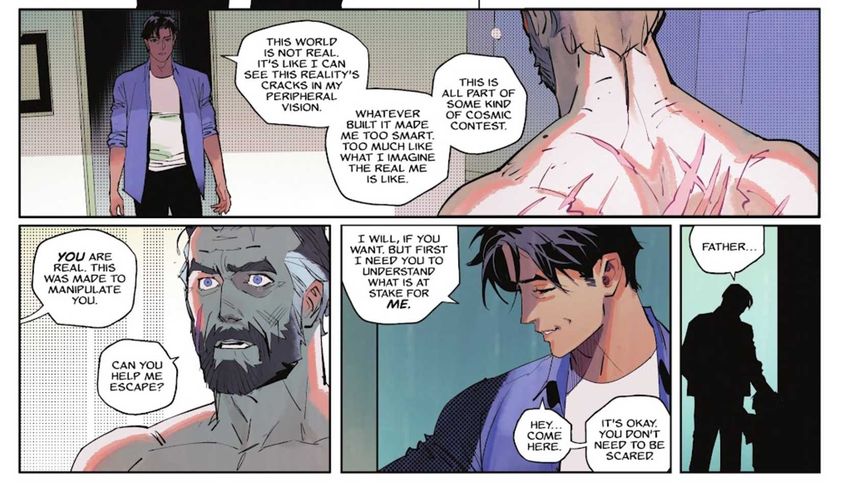 damian wayne knows he's not real