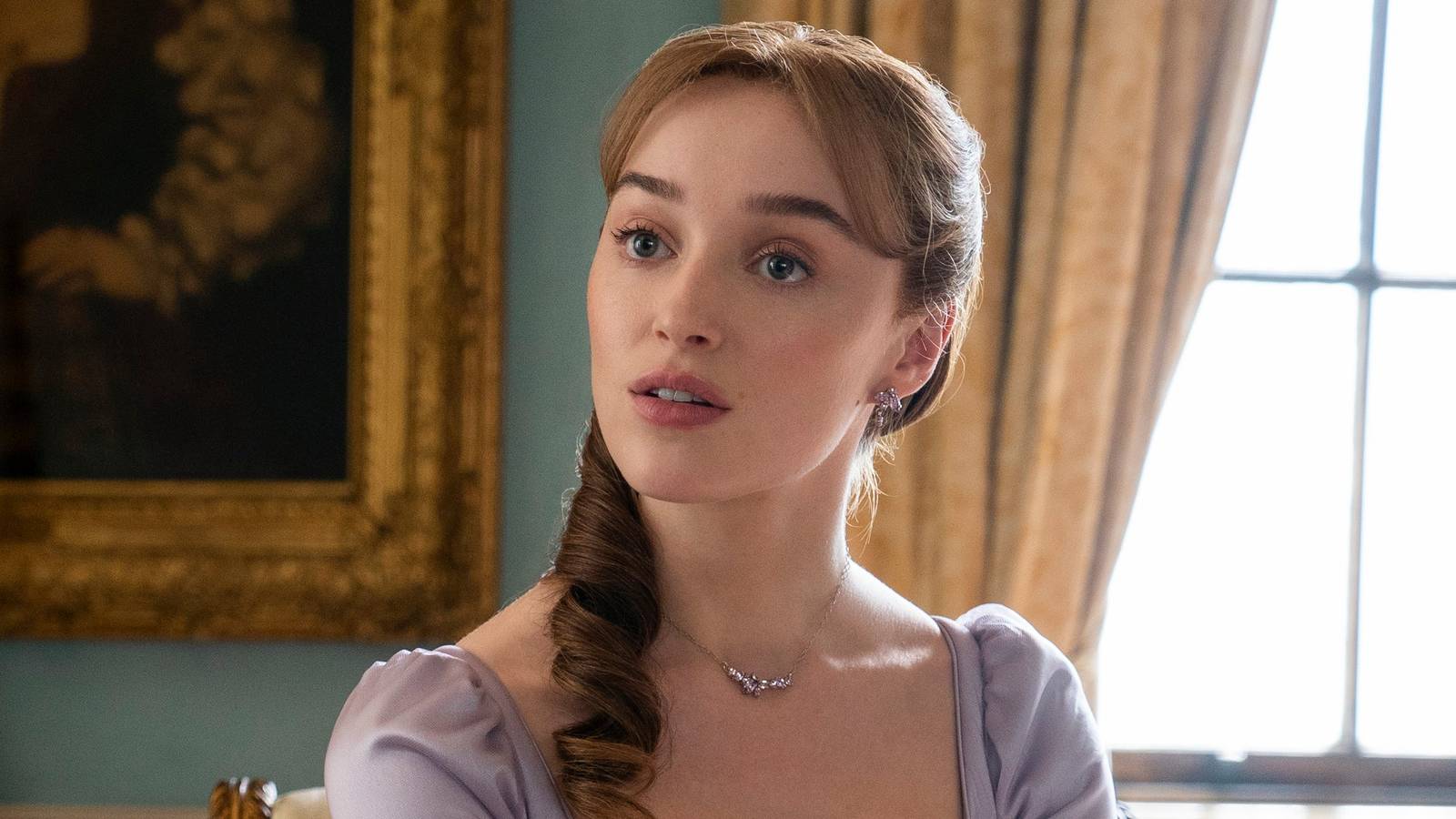 Phoebe Dyvenor as Daphne in Bridgerton Season 2 Episode 3