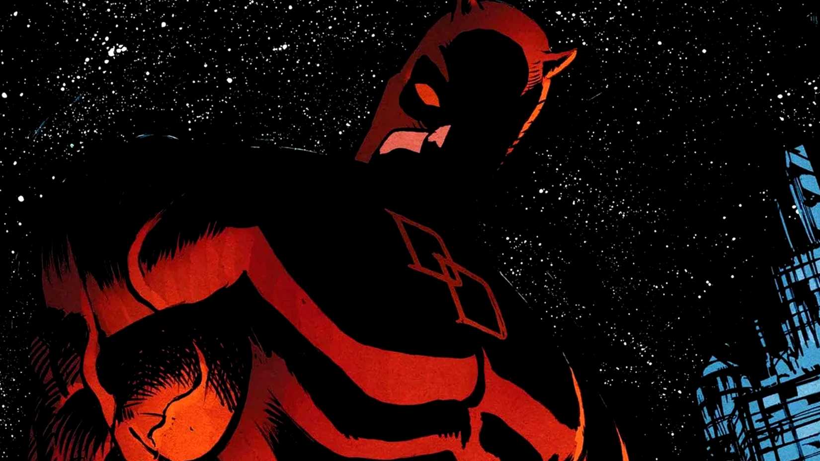 Draufgänger gegen den Nachthimmel