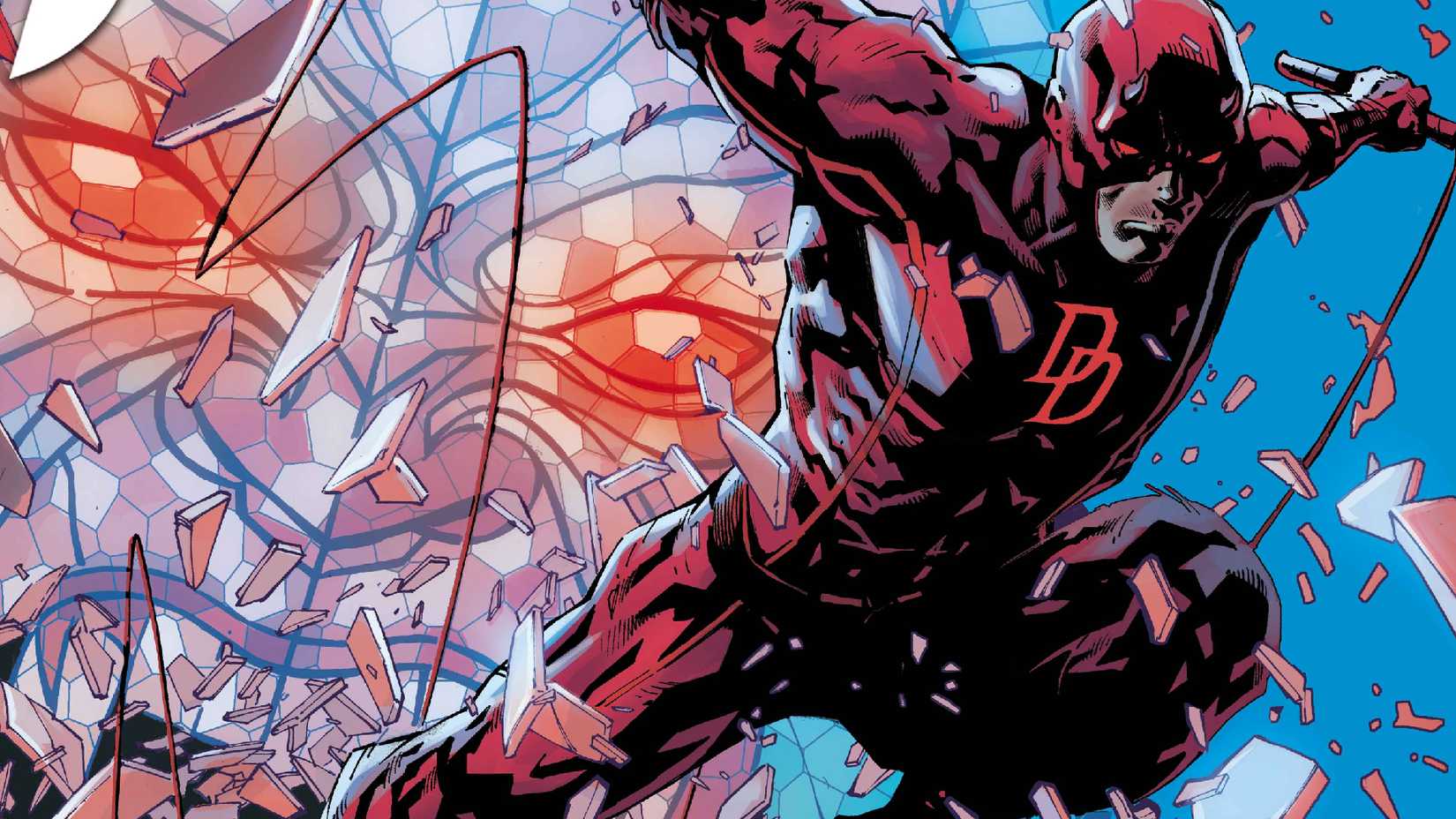 Draufgänger zerschmettert ein Fenster