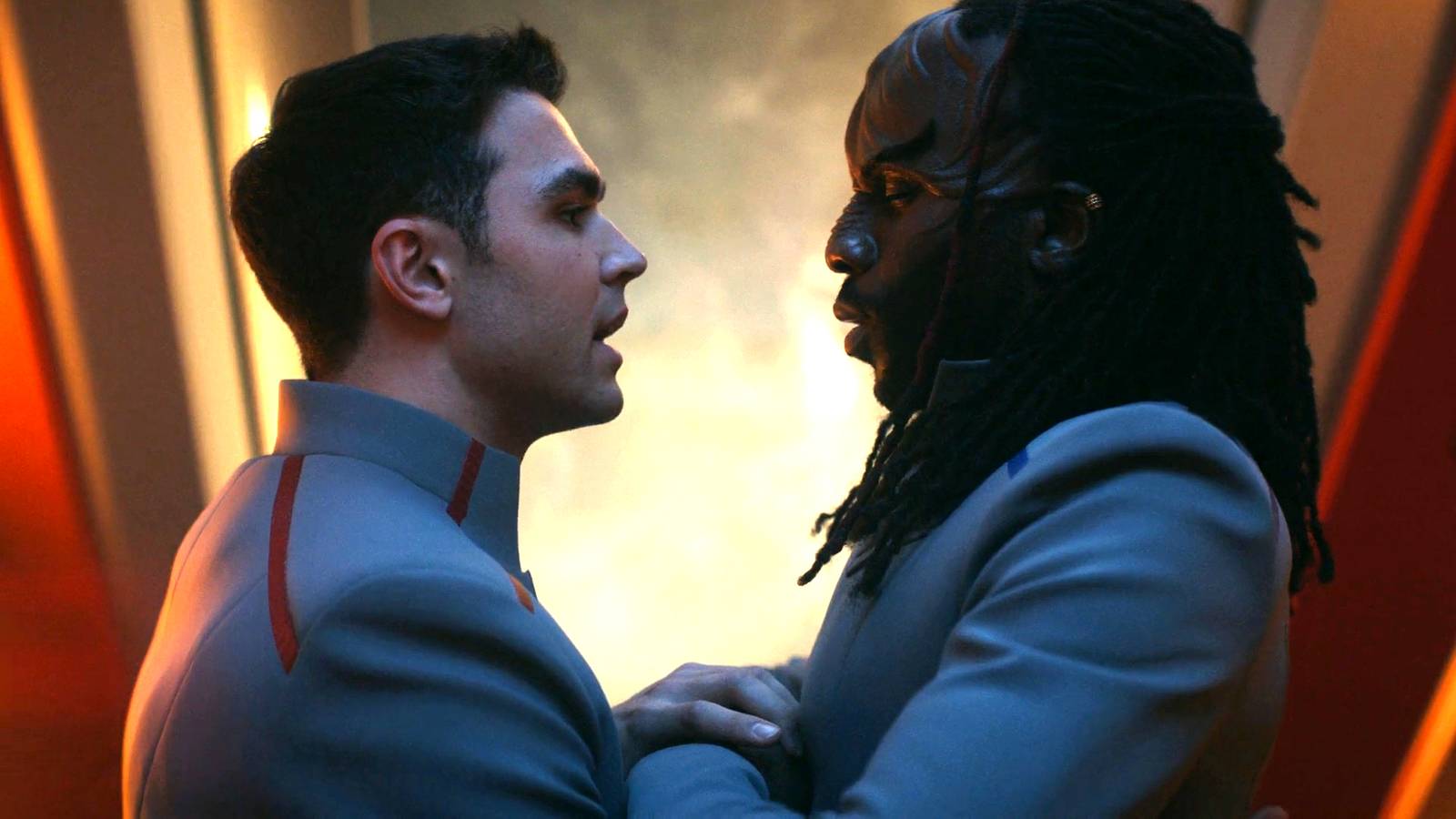 Star Trek: Starfleet Academy's George Hawkins Confirms Khionian Darem And Klingon Jay-Den's Relationship Is Romantic