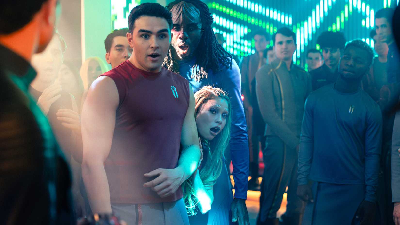 Darem, Jay-Den e Genesis em Star Trek