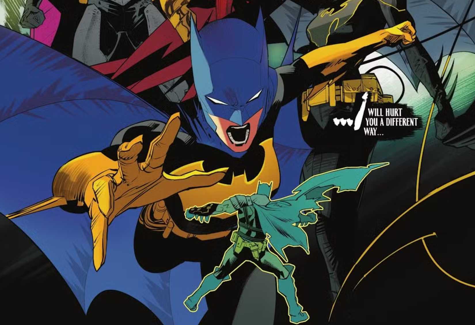 dc ko gives batgirl a new costume, replacing batman