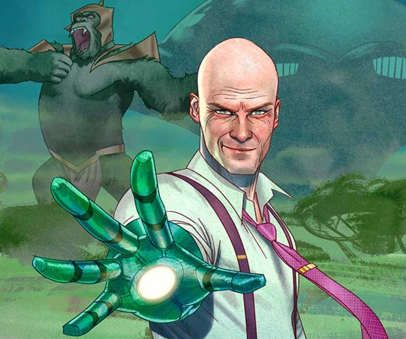 DCs LEX LUTHOR UND GORILLA GRODD