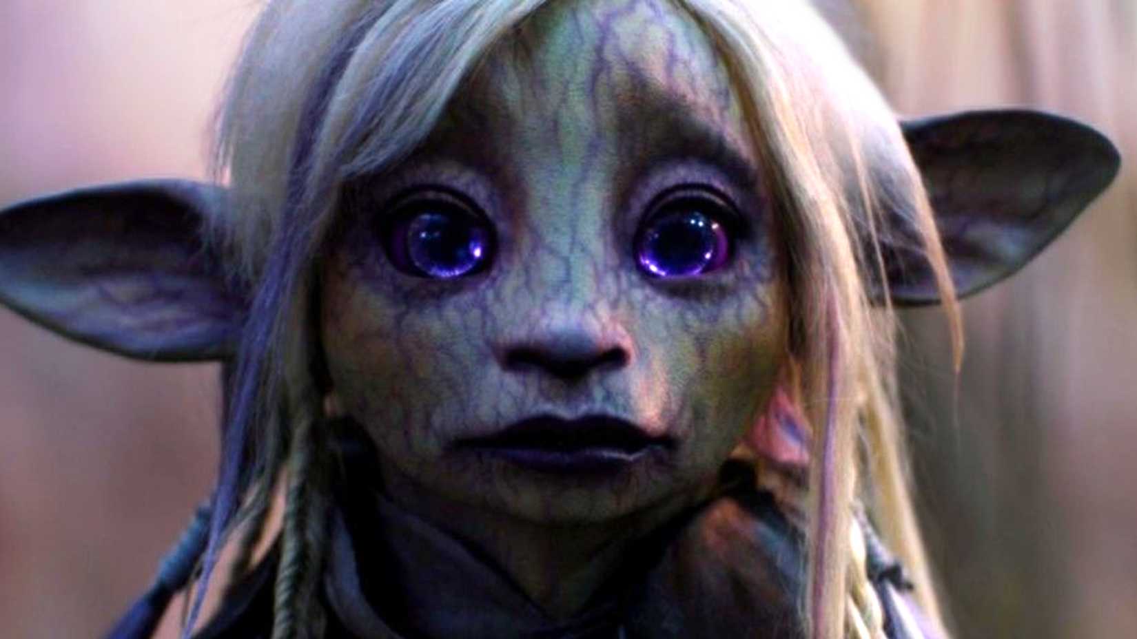 Deethra aka Deet cries in The Dark Crystal Age of Resistance