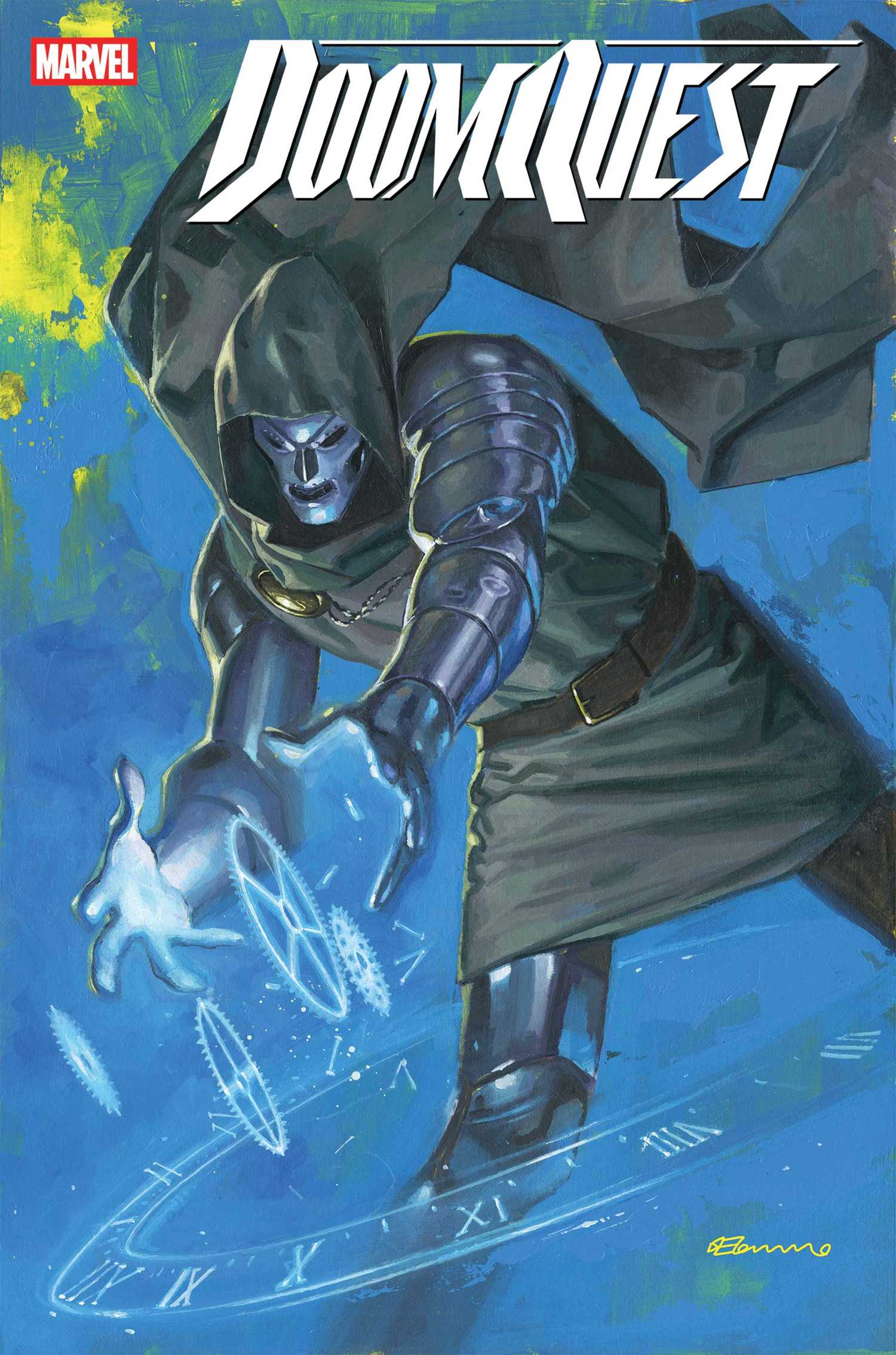 Cover von Doomquest 1, auf dem Doctor Doom die Macht 2 kanalisiert