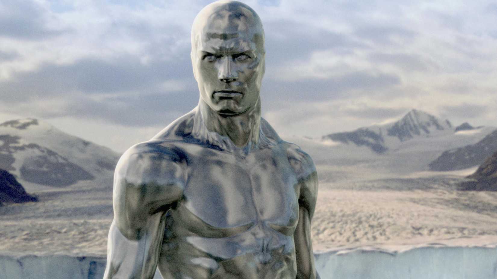 Doug Jones as the Silver Surfer in Fantastic Four Rise of the Silver Surfer