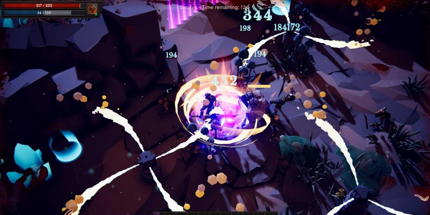 Intense combat happens in Echoes of Myth.