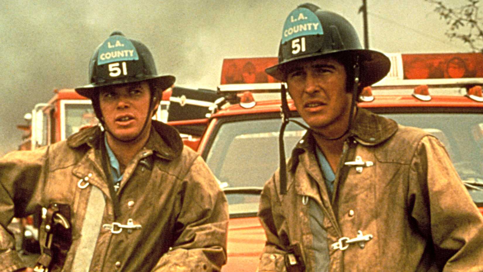Kevin Tighe e Randolph Mantooth em Emergency!