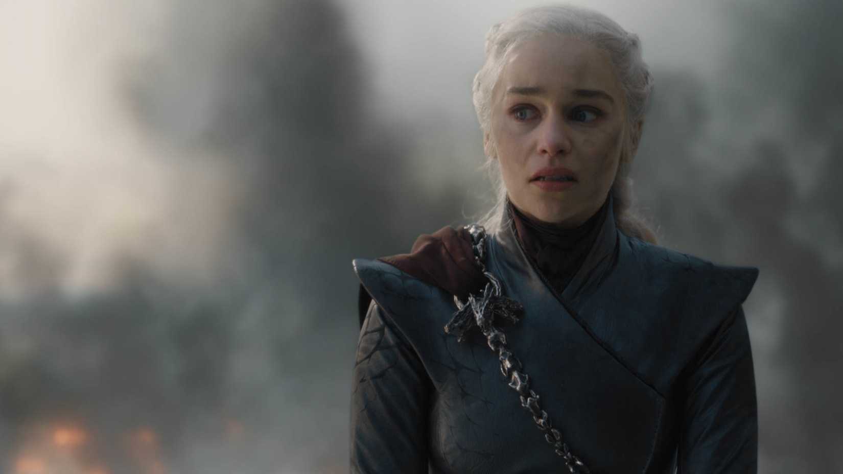 Game Of Thrones Prequel Movie Features Aegon's Conquest With A Beau WillimonScreenplay 1 Emilia Clarke as Daenerys Targaryen in Game of Thrones season 8