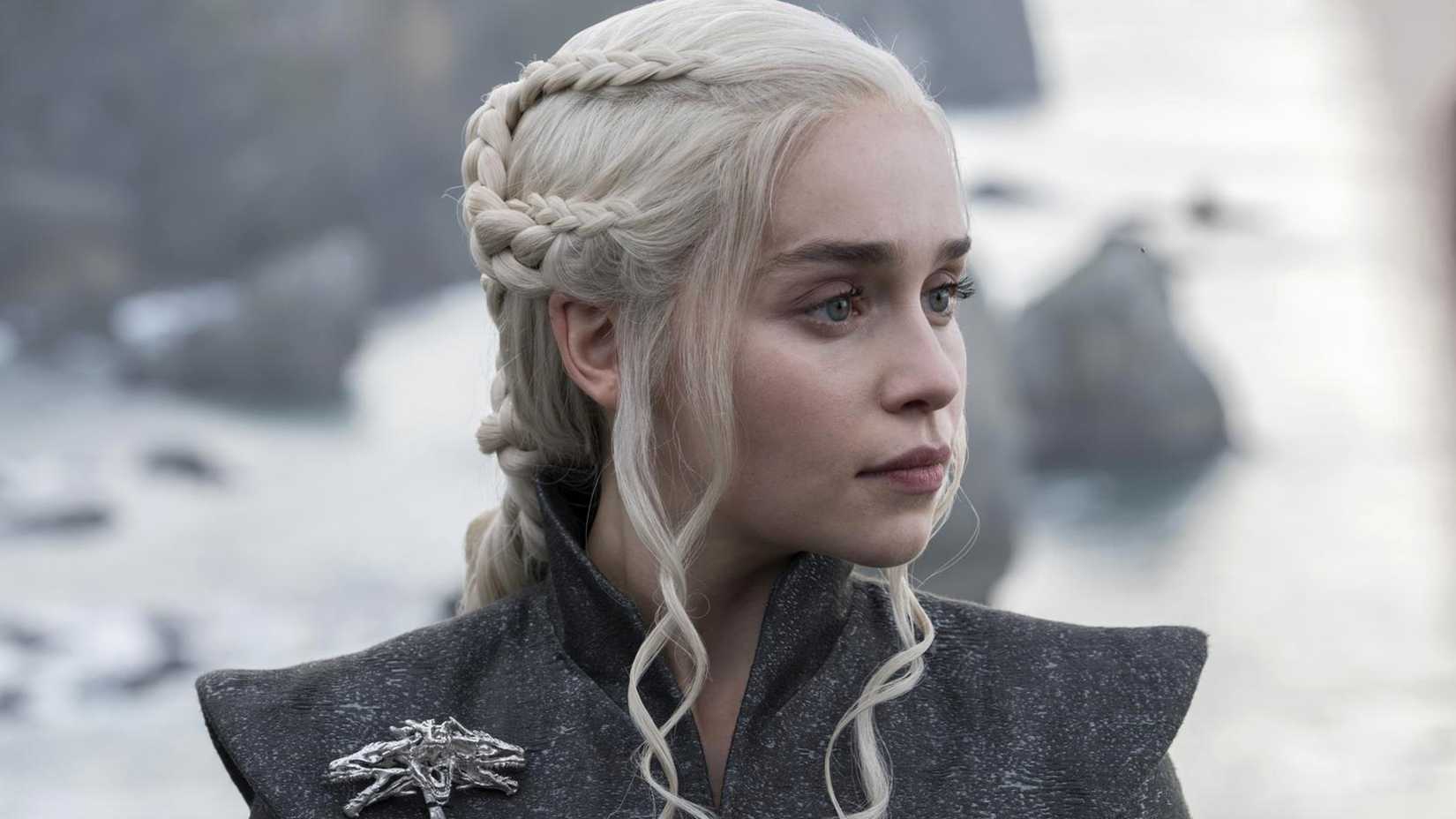 Emilia Clarke as Daenerys Targaryen in Game of Thrones