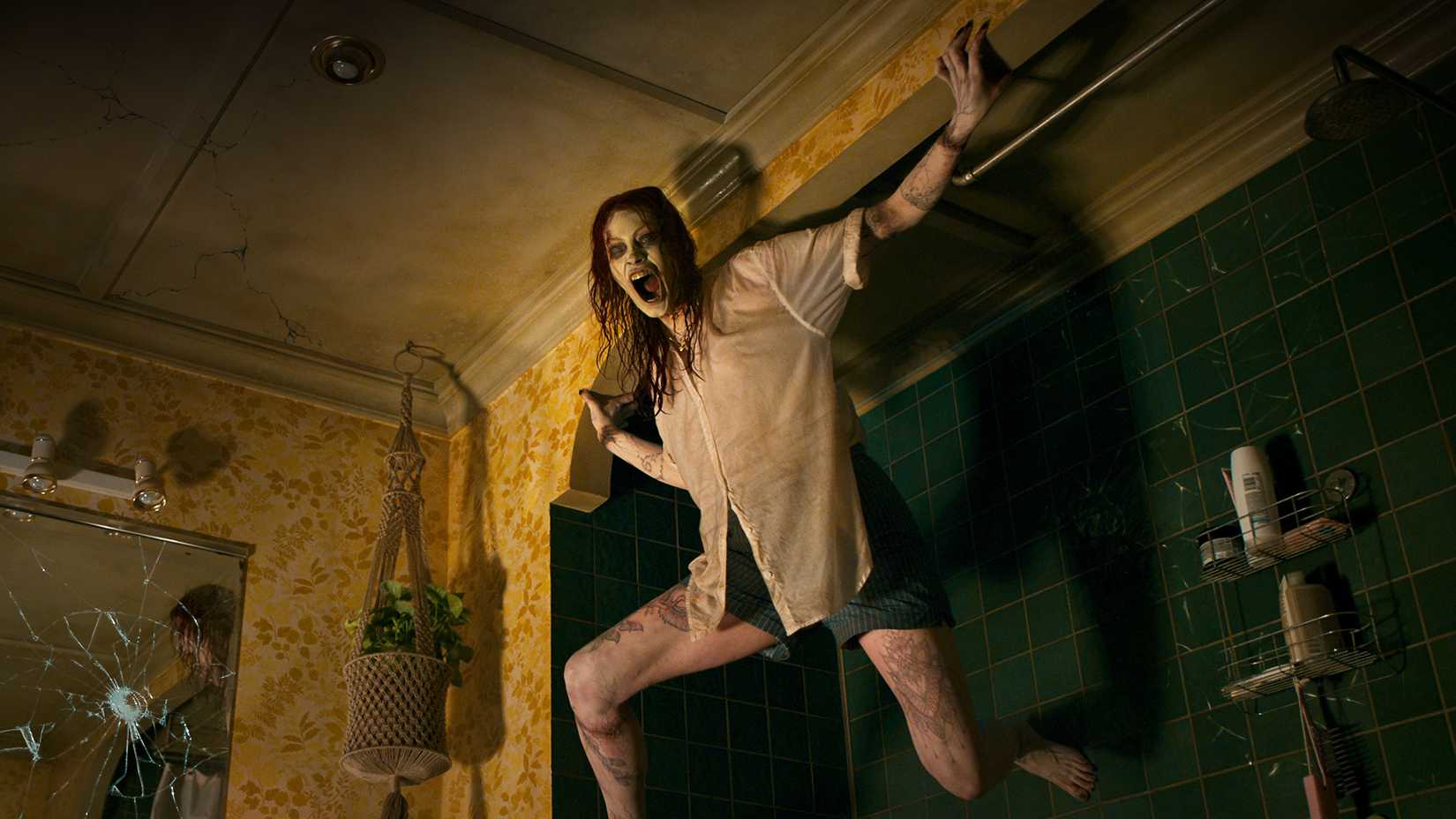 evil dead rise alyssa sutherland as a deadite