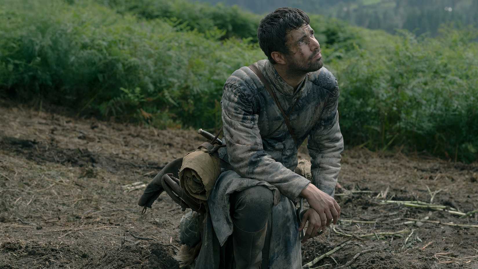 Fabien Frankel como Ser Criston Cole em House of the Dragon.