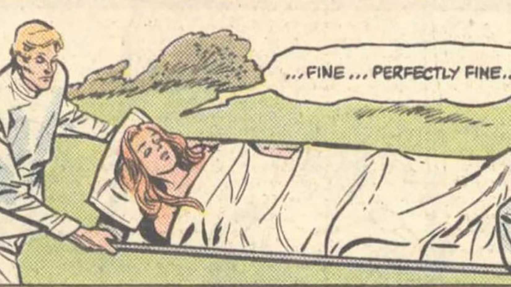 Nervenzusammenbruch von Fiona Webb