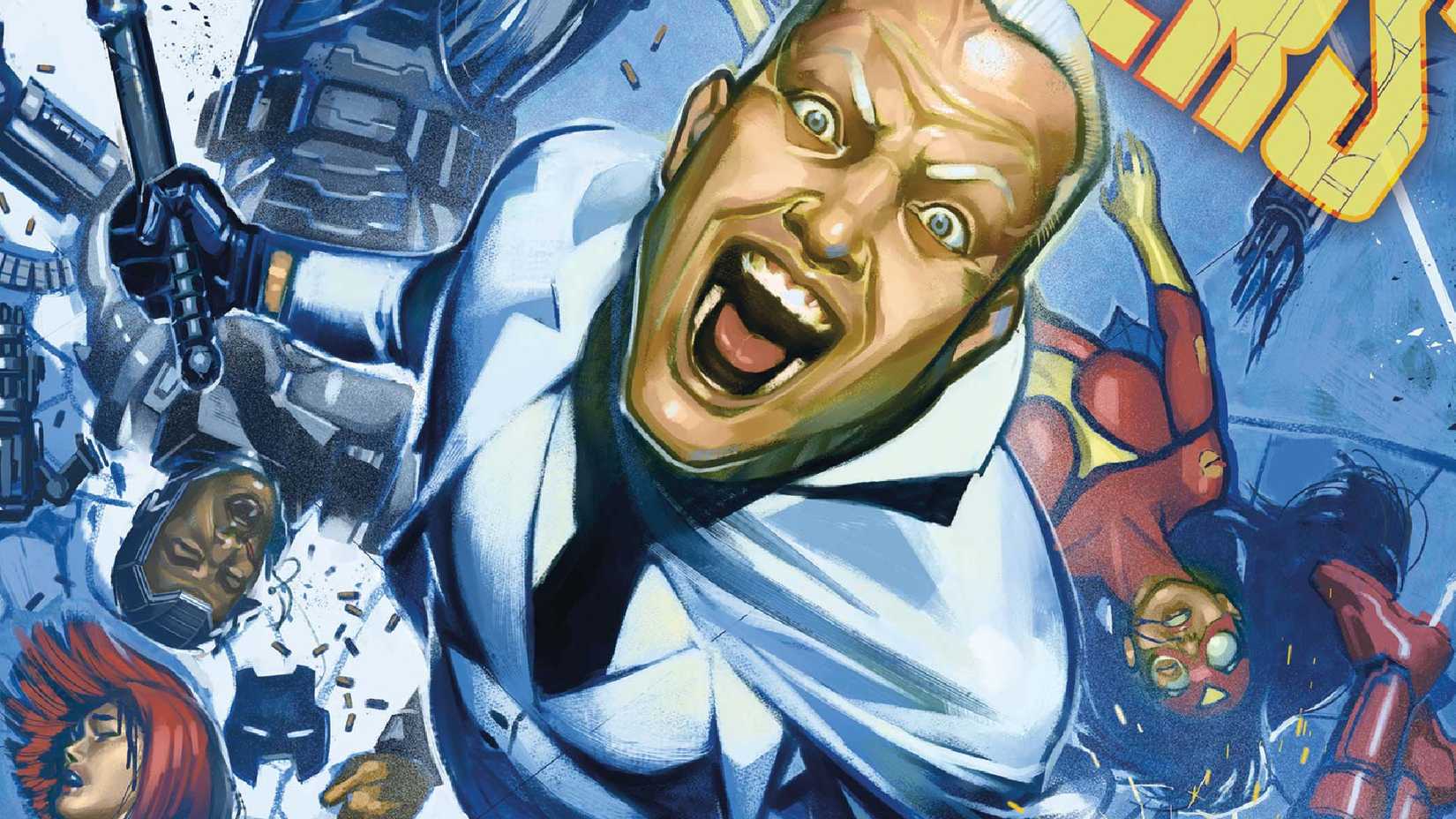 ЗЛОДЕЙ ФЛАГСМАСЕР ГРАНТ РОДЖЕРС