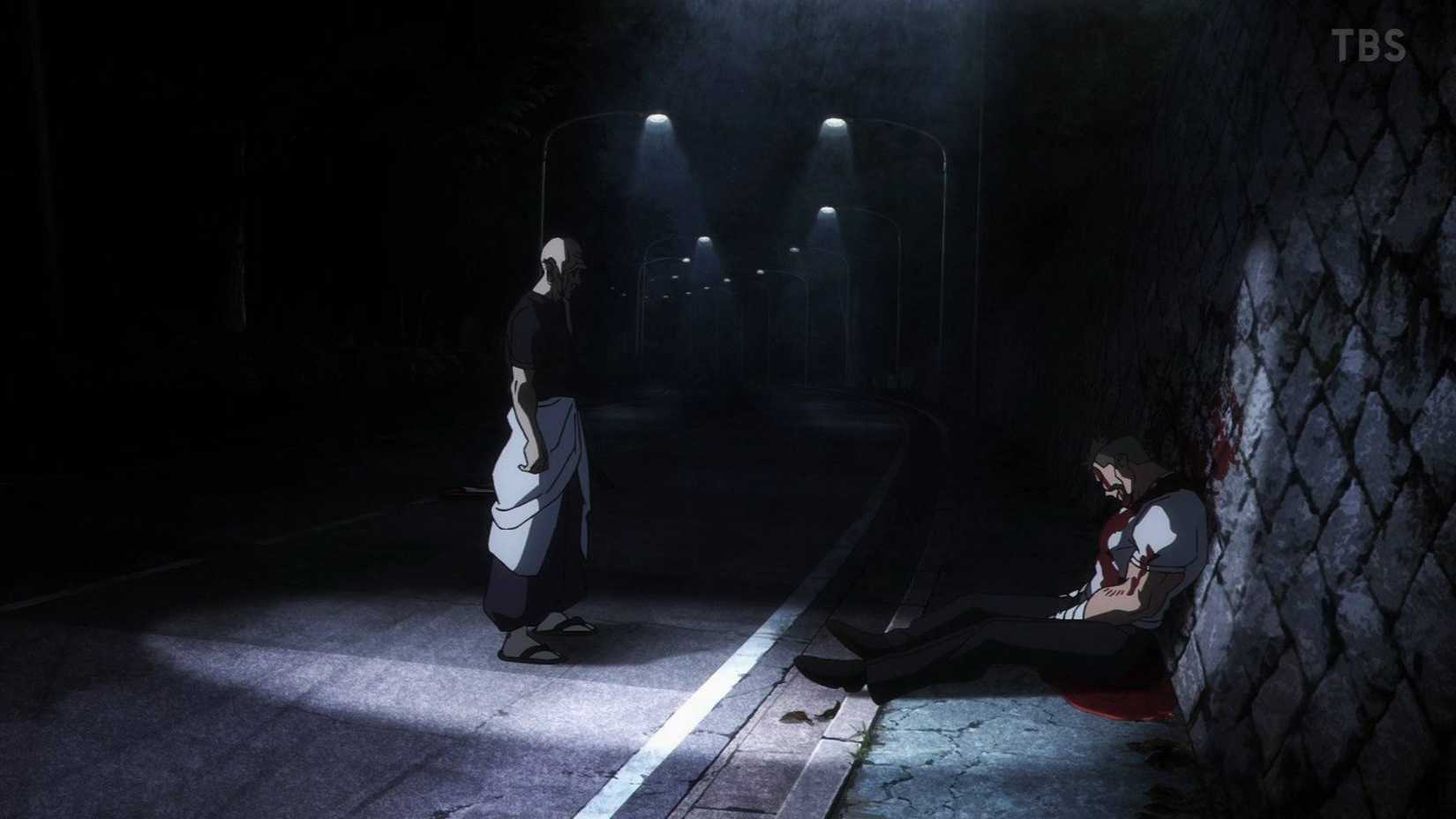 Gakuganji tuant Yaga dans Jujutsu Kaisen saison 3, épisode 5