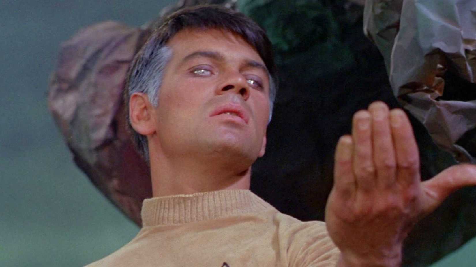 Gary Mitchell using his powers in Star Trek: The Original Series.