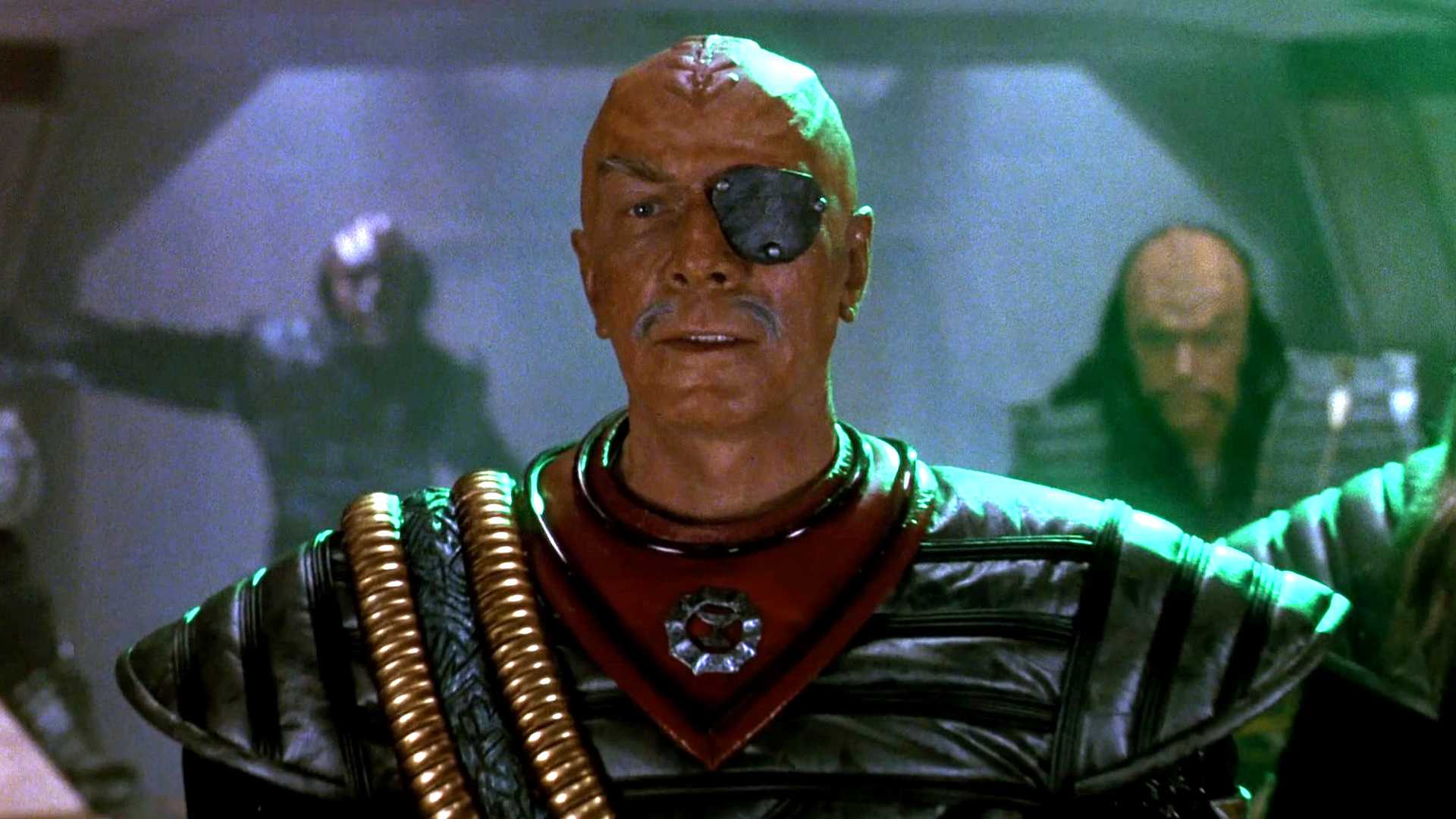 General Chang about to die in Star Trek