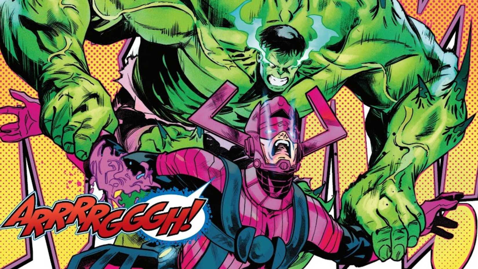 GIGANTIC HULK VS GALACTUS