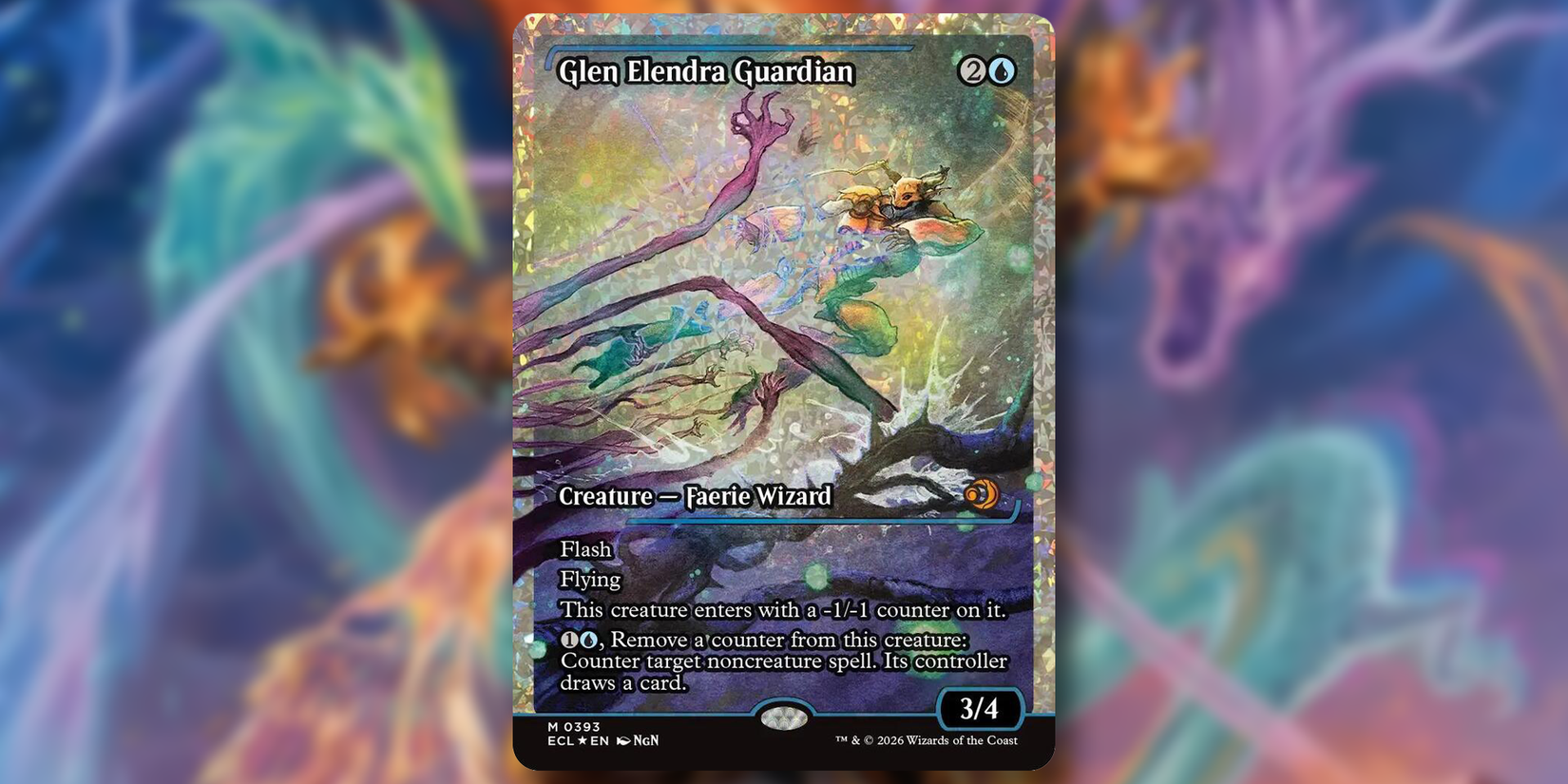 Glen Elendra Guardian  MTG Loryn Eclipsed Card
