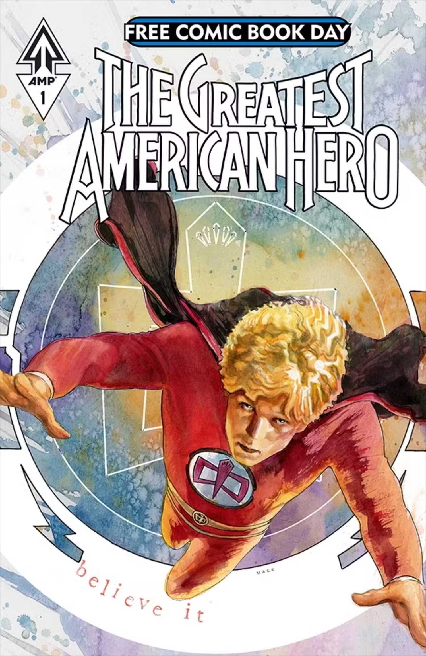 Greatest American Hero #1 Cover