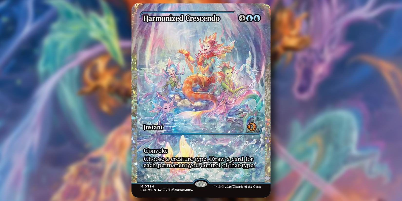 Harmonized Crescendo MTG Loryn Eclipsed Card