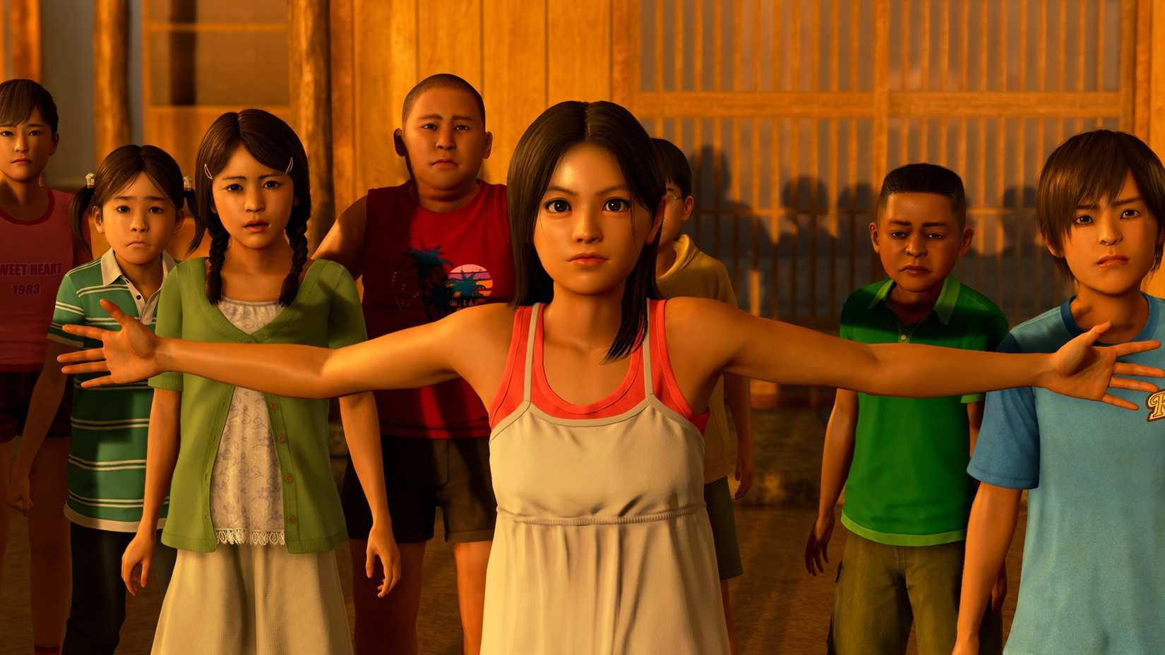 Haruka verteidigt das Waisenhaus vor Schlägern in Yakuza Kiwami 3 & Dark Ties