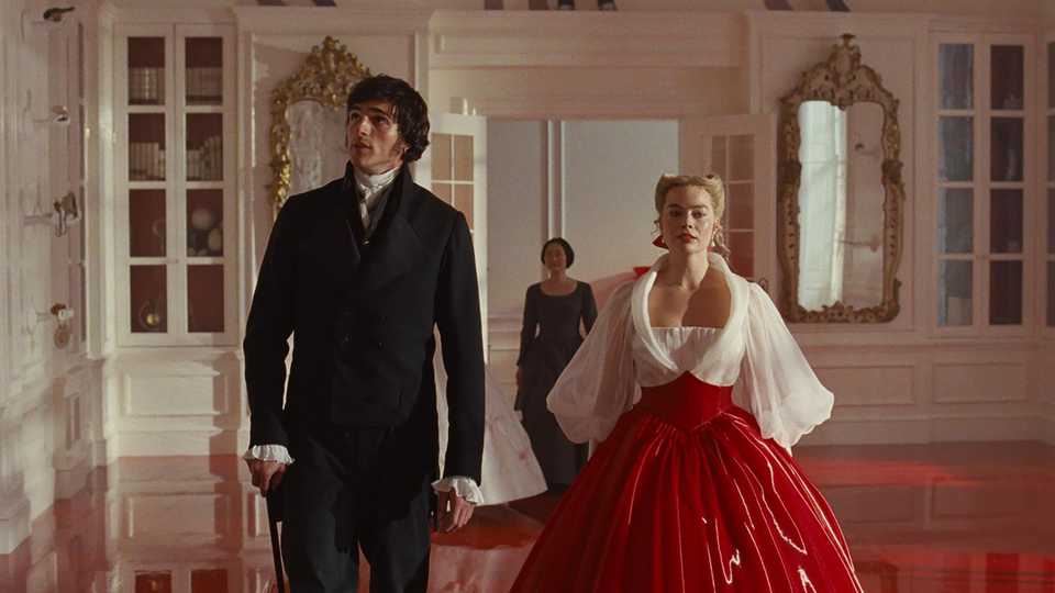 Heathcliff and Catherine in Wuthering Heights