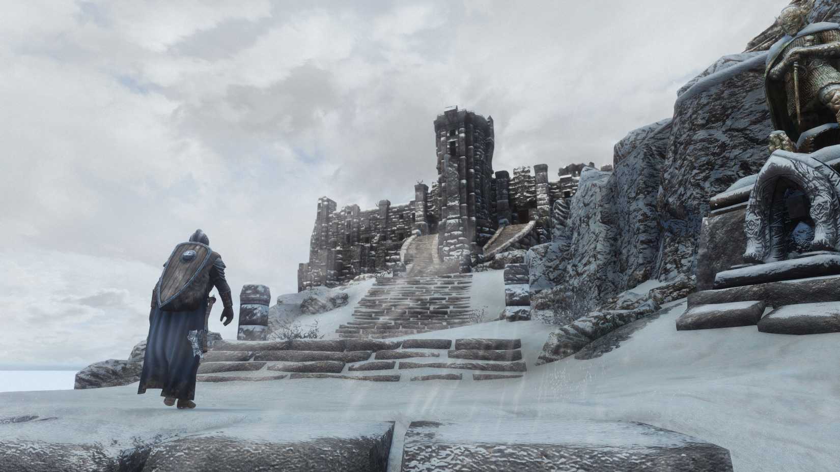 The steps up to High Hrothgar
