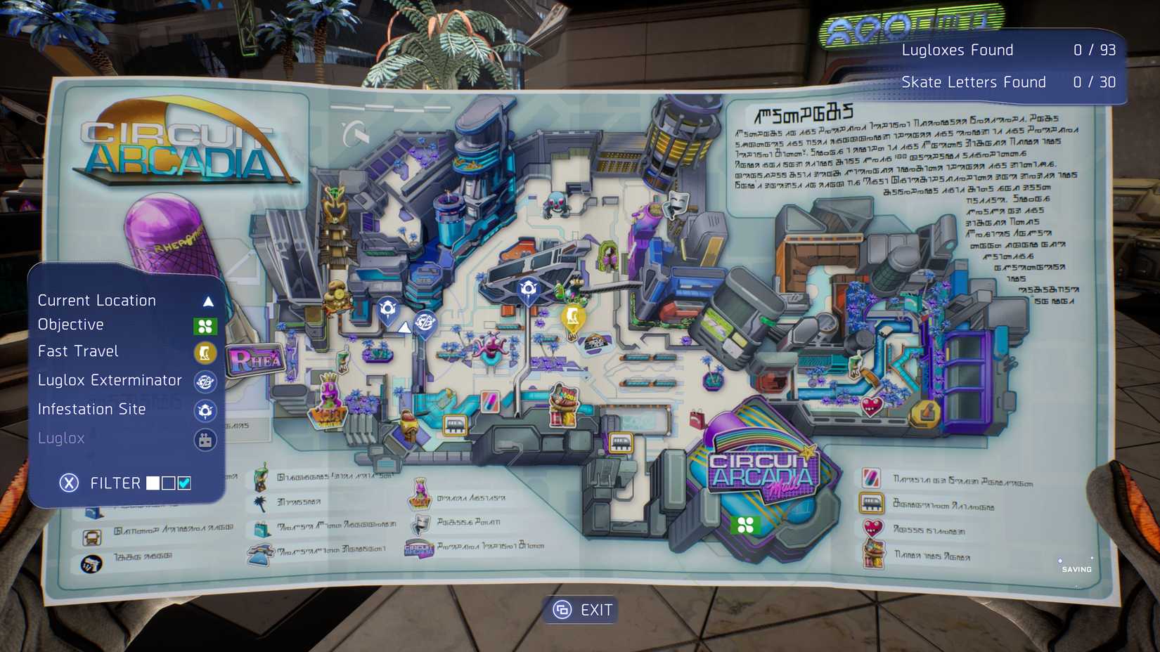 Hoch auf der Lebenskarte