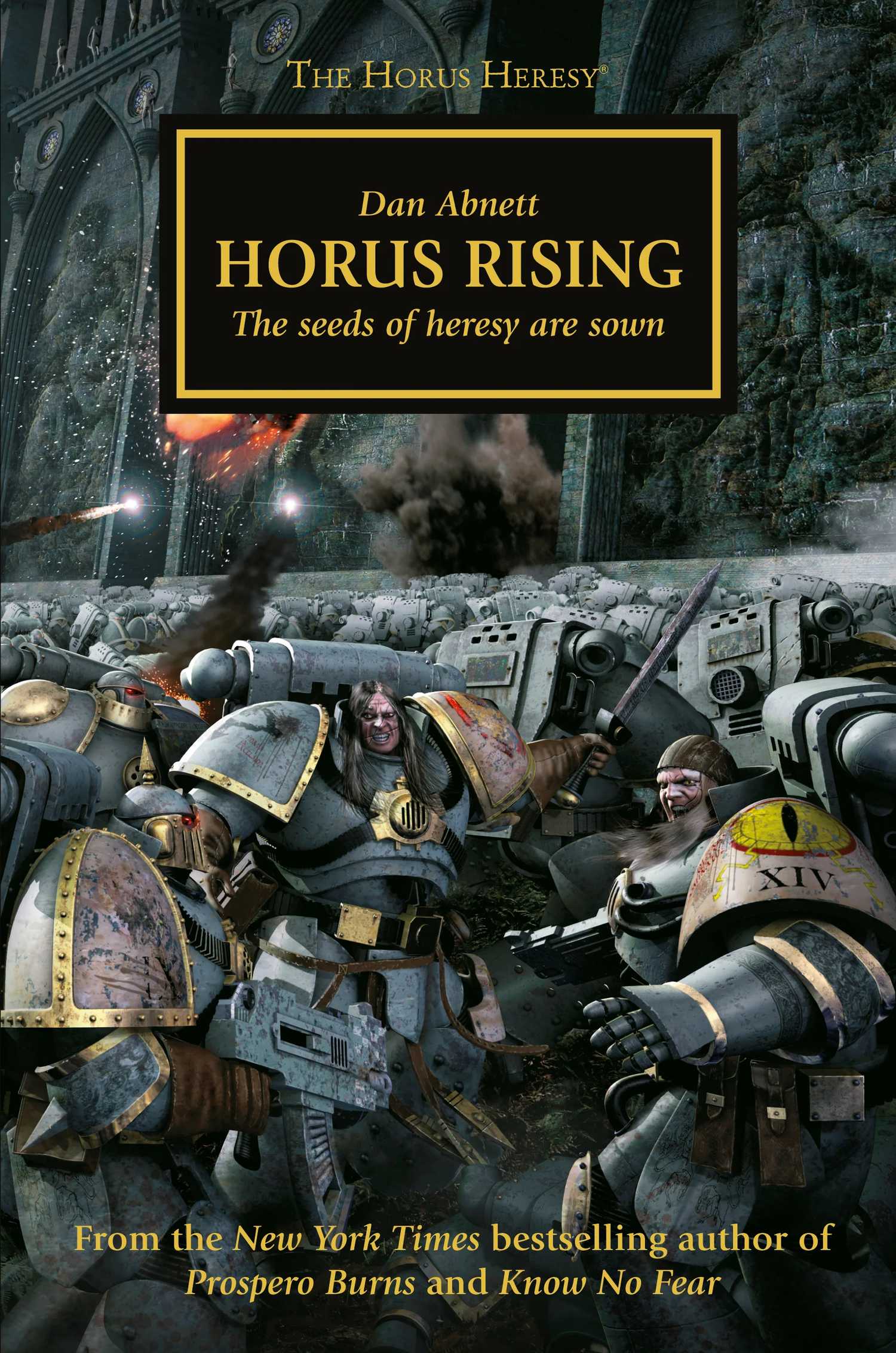 Horus Rising Heresy Book 1 Cover Art