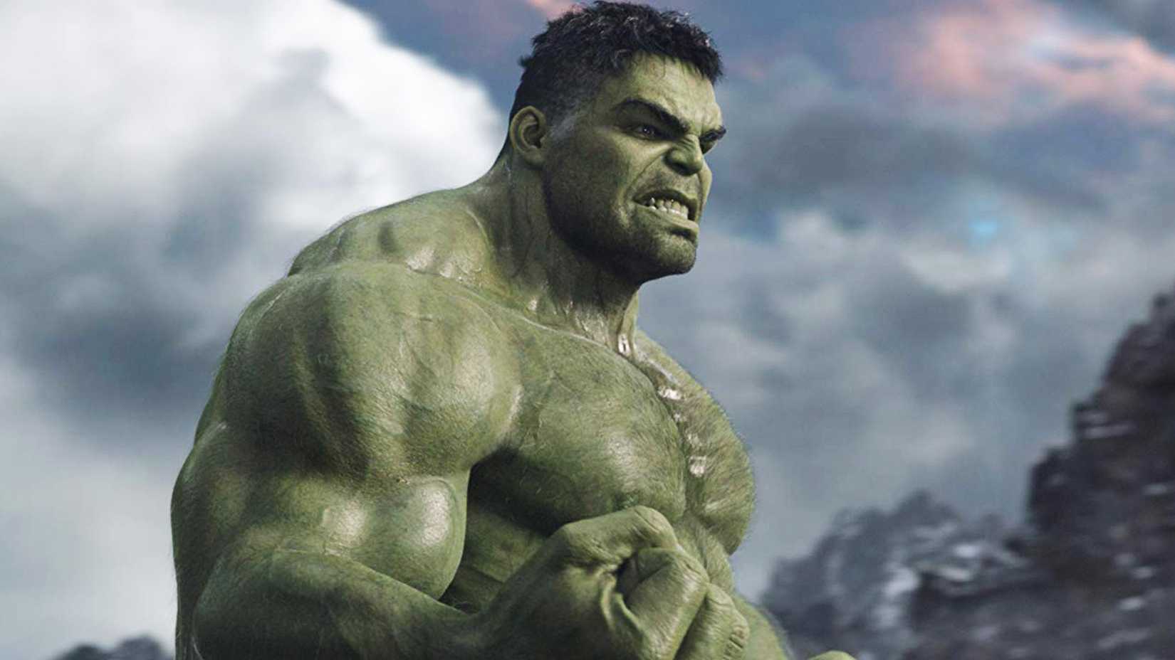 Hulk enojado en Thor Ragnarok