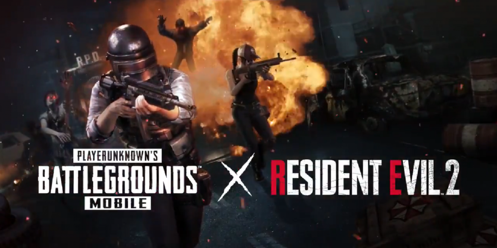 PUBG Mobile x Resident Evil collab promo