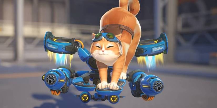 Overwatch Jetpack Cat highlight intro animation