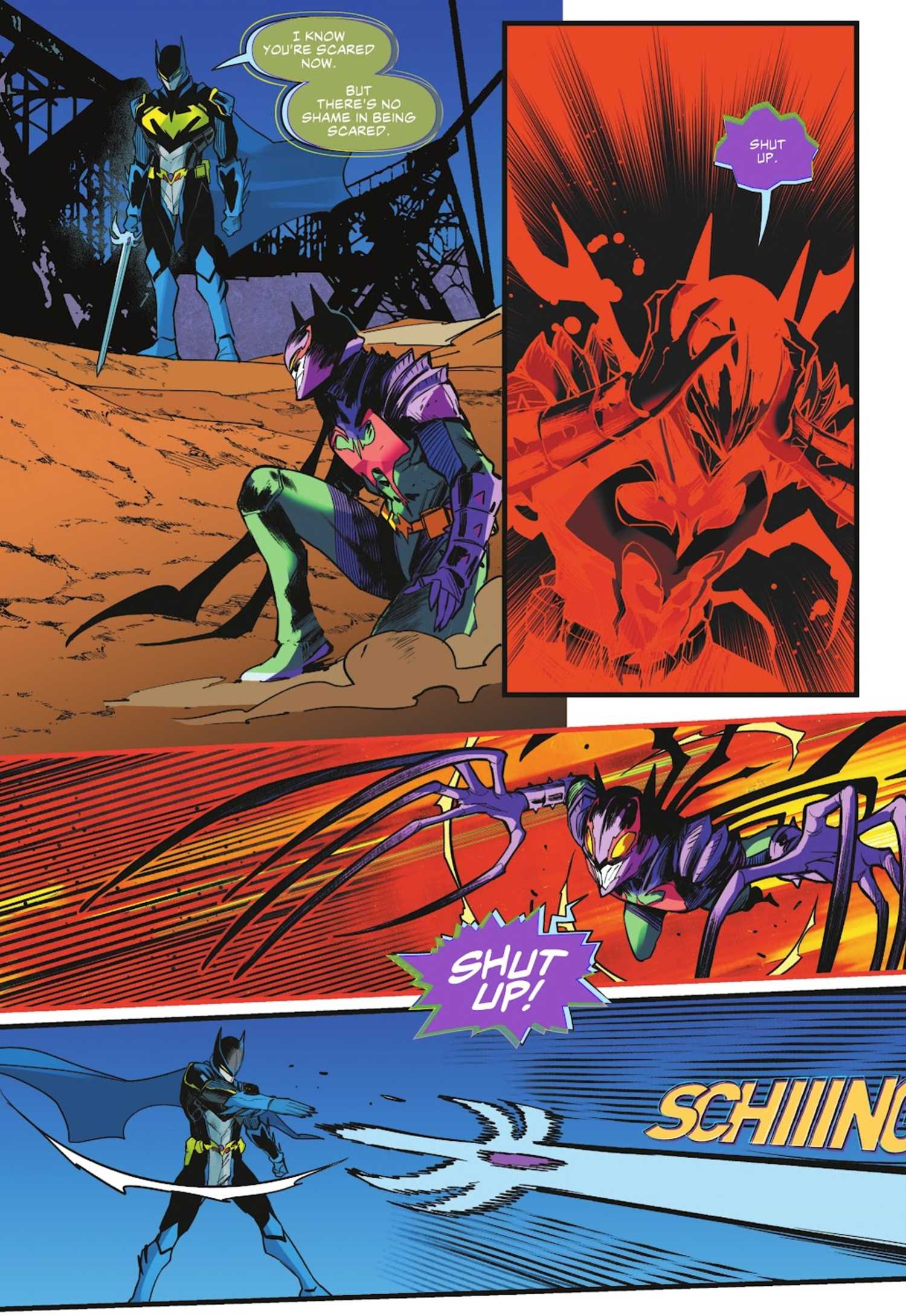 Die unsterbliche Legende Batman schlägt den Joker