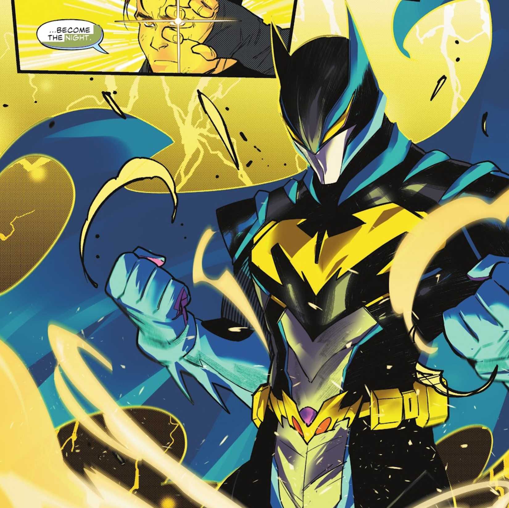 Die unsterbliche Legende Batman verwandelt sich in ein neues Kostüm