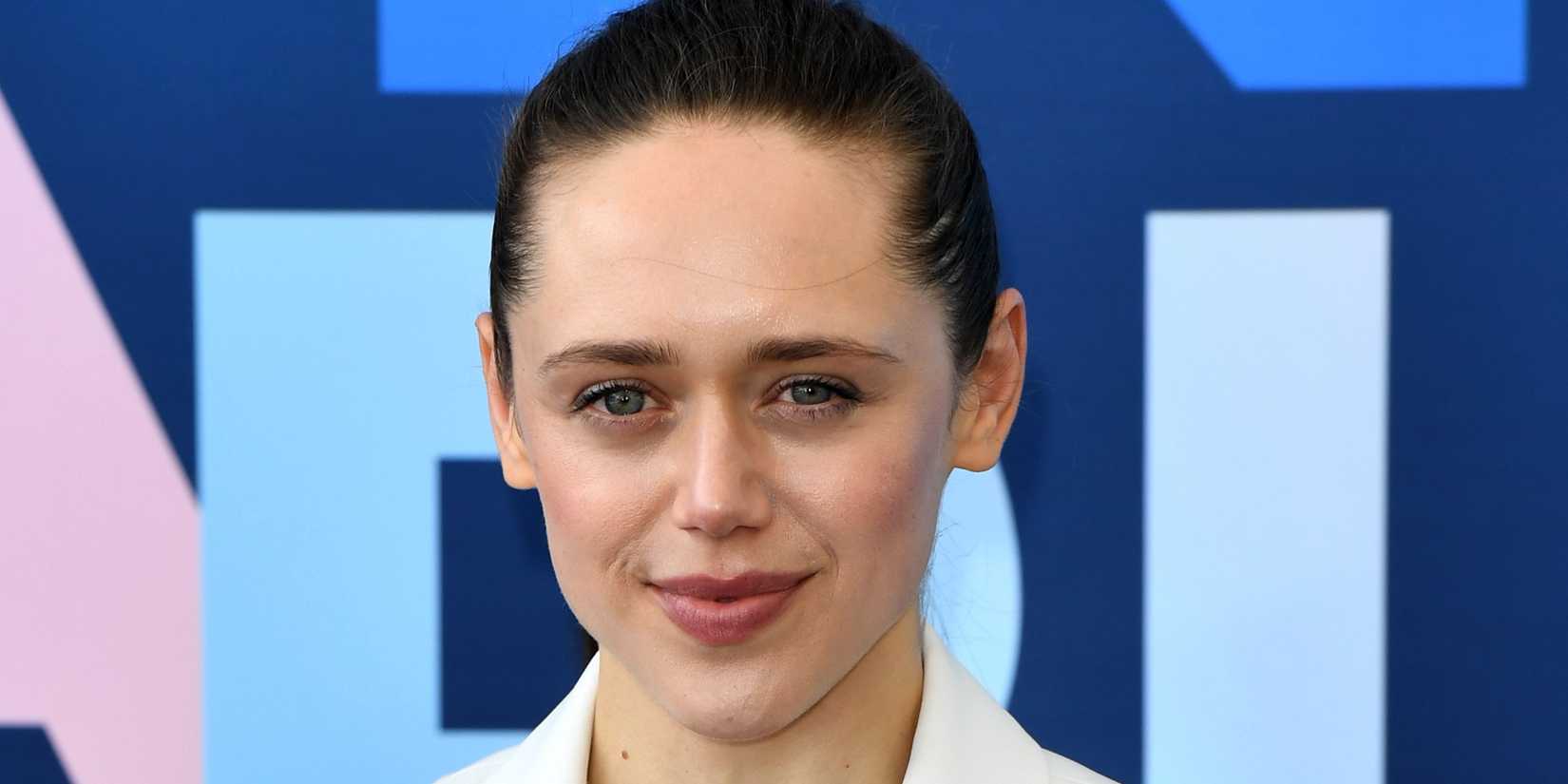 Daisy Head smiling at the 63rd International Television Festival - 'The Gray House' Photocall