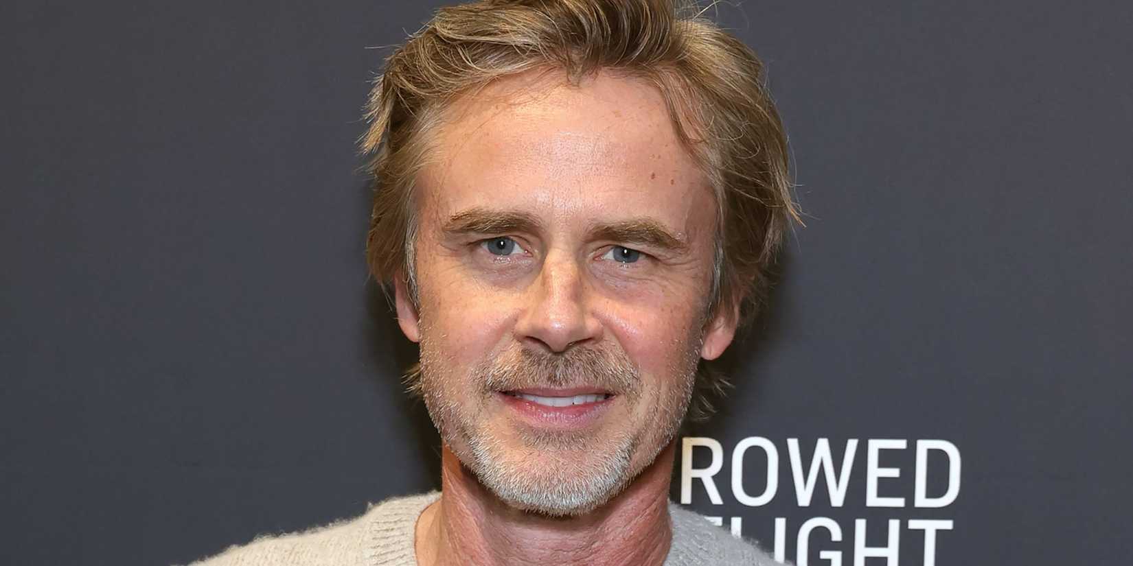 Sam Trammell at the Holocaust Remembrance book exhibition and reception for 'Borrowed Spotlight' with Jenna Dewanheld at Art 170 (1)