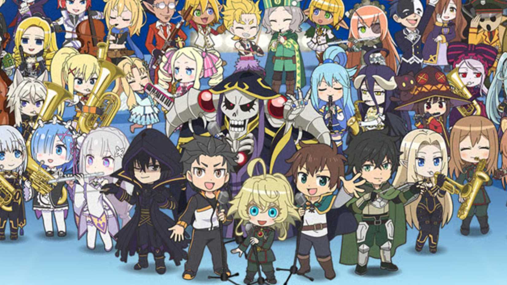 Isekai Quartet Crowd