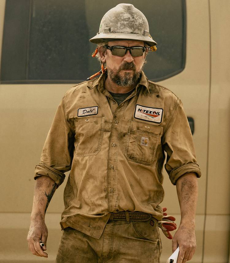 James Jordan como Dale em Landman.