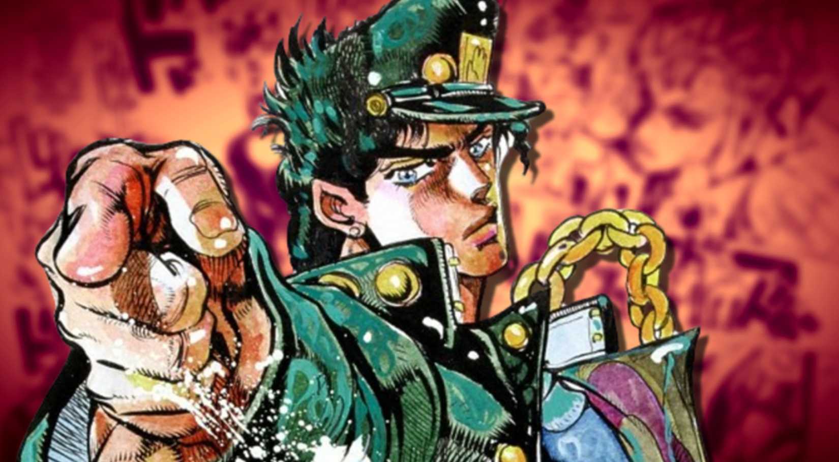 JoJo's Bizarre Adventure's Jotaro Pointing