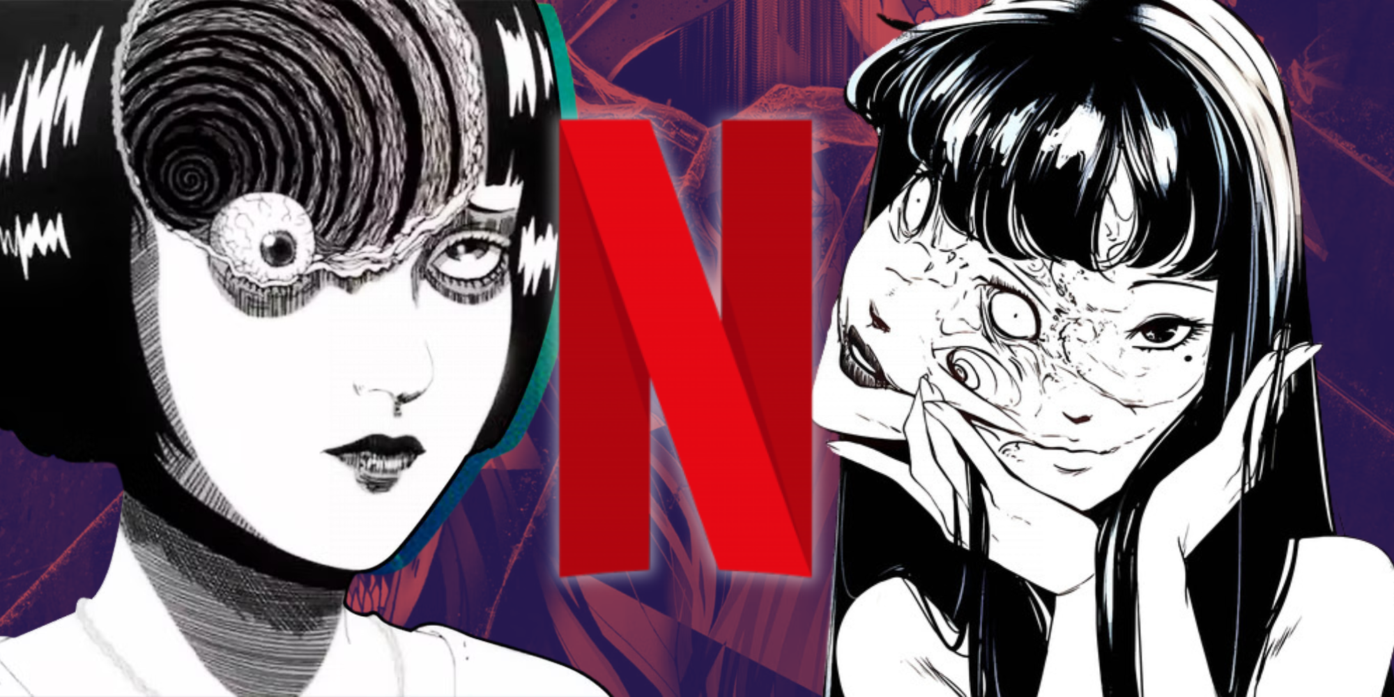 Junji Ito Netflix logo anime featured image