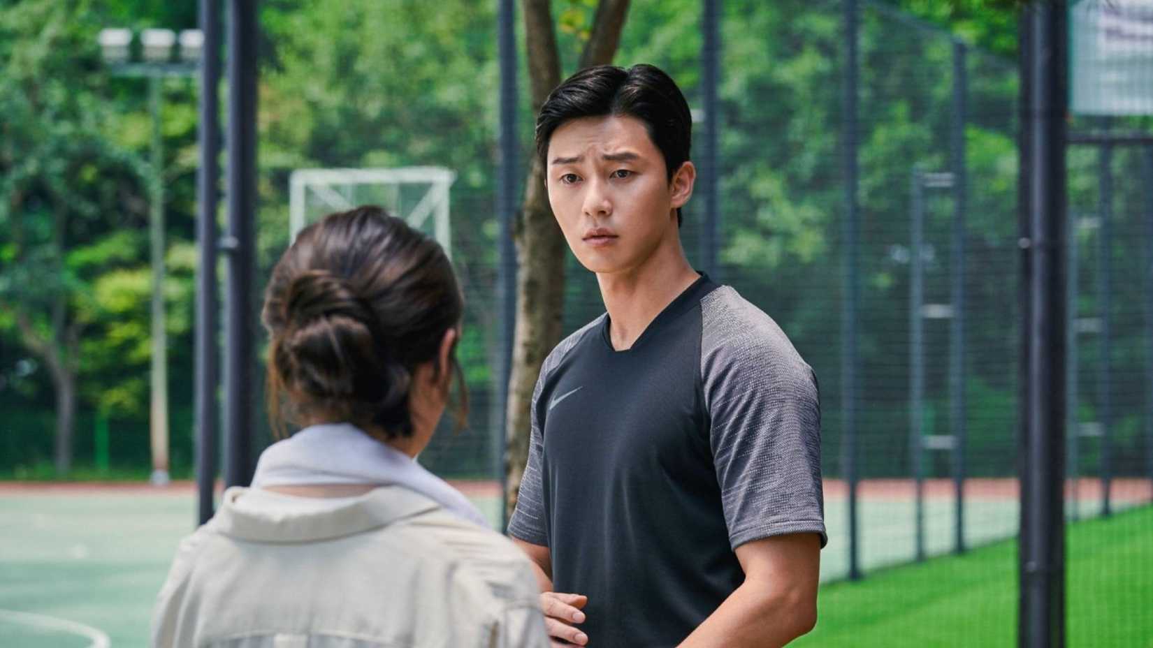 Un entrenador de fútbol en la película coreana Dream.