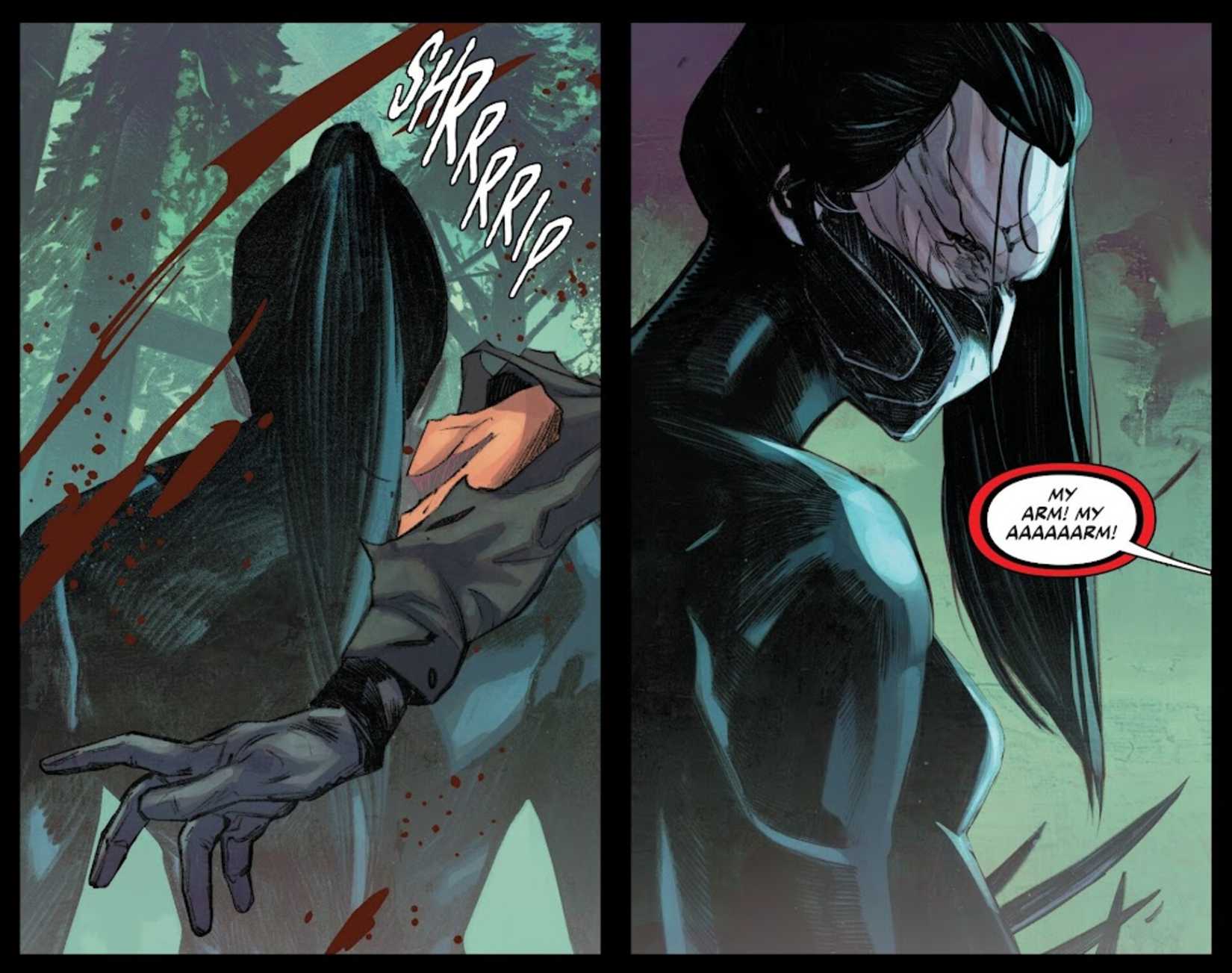 lady deathstrike debuts in the ultimate universe, fighting wolverine 2