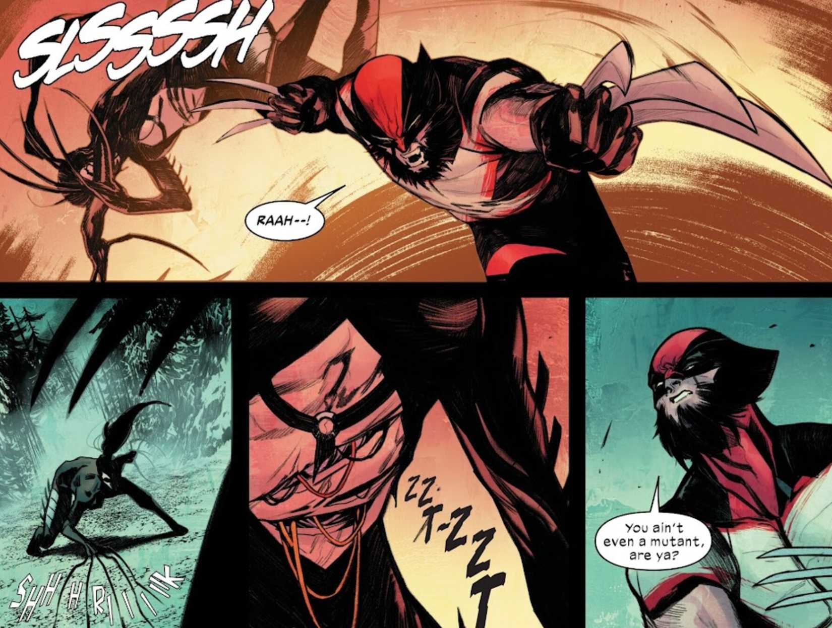 lady deathstrike debuts in the ultimate universe, fighting wolverine 5