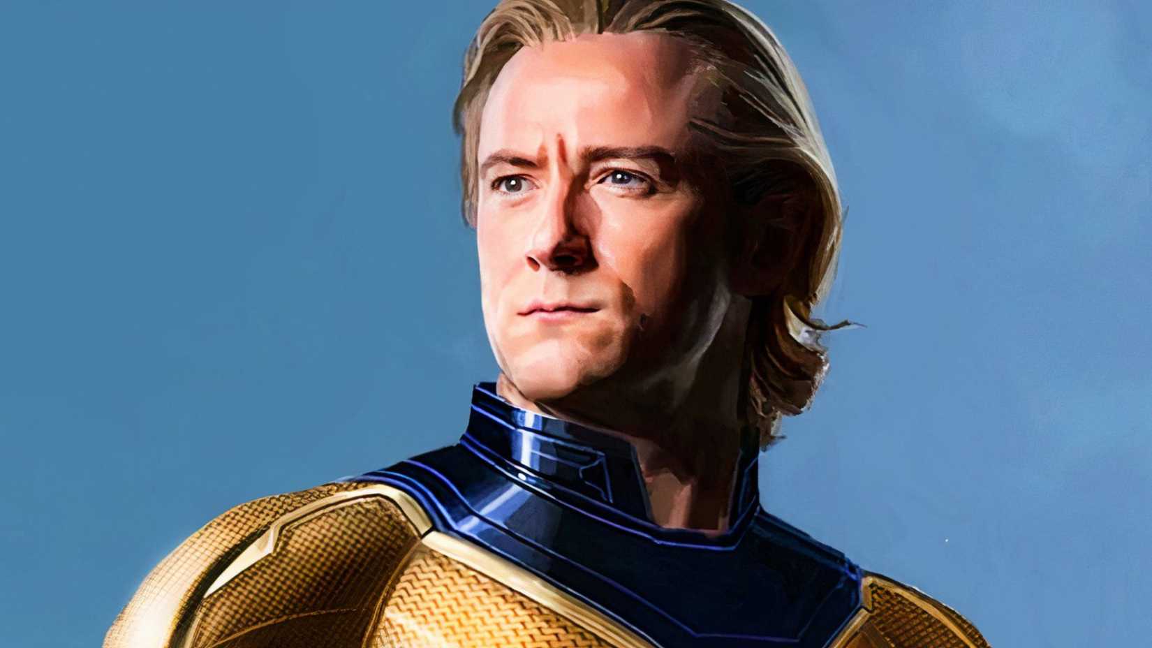 Lewis Pullman's Bob Reynolds in his Sentry form looks at the sky in Thunderbolts aka the New Avengers