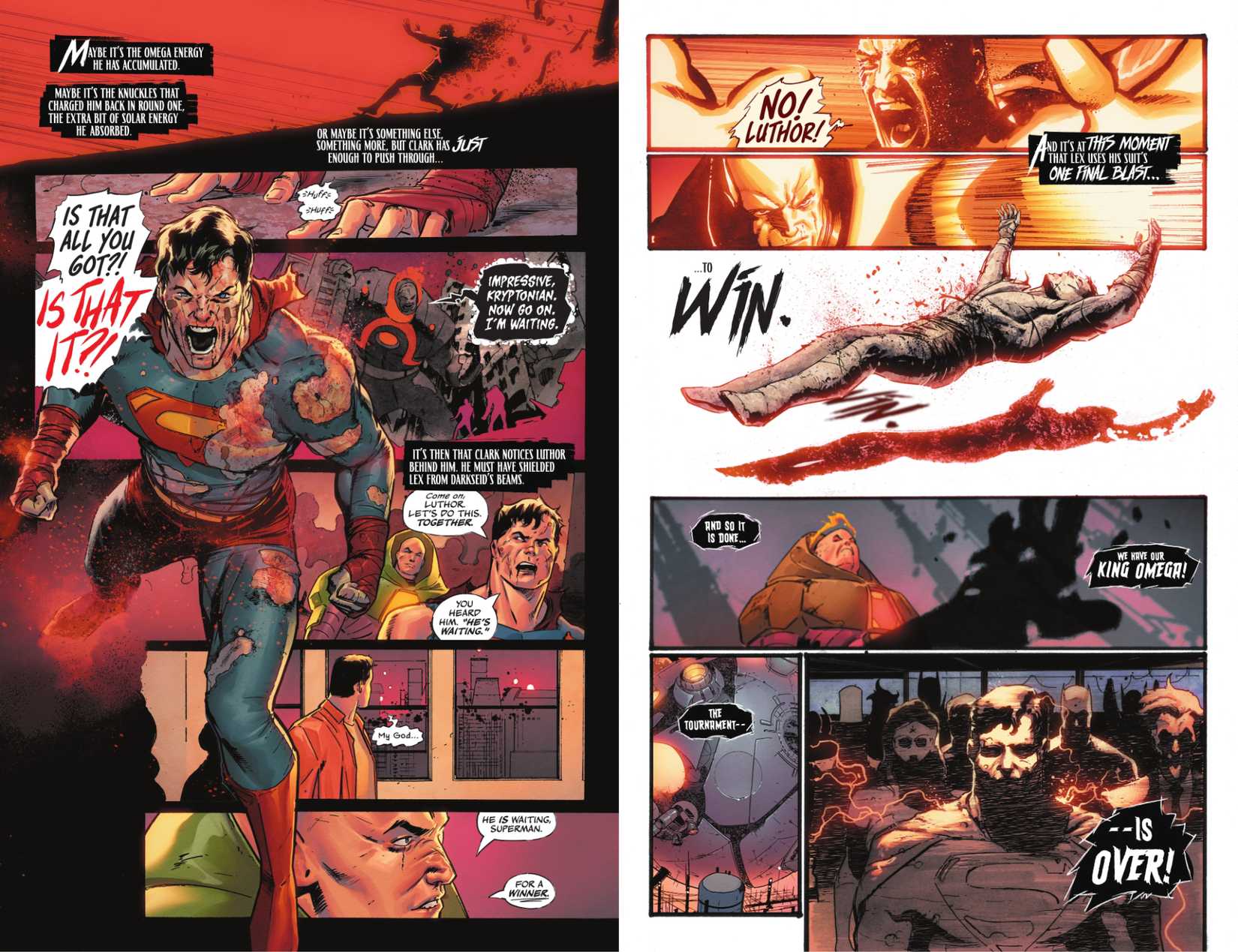 Lex Luthor wird in DC KO #4 zum König Omega